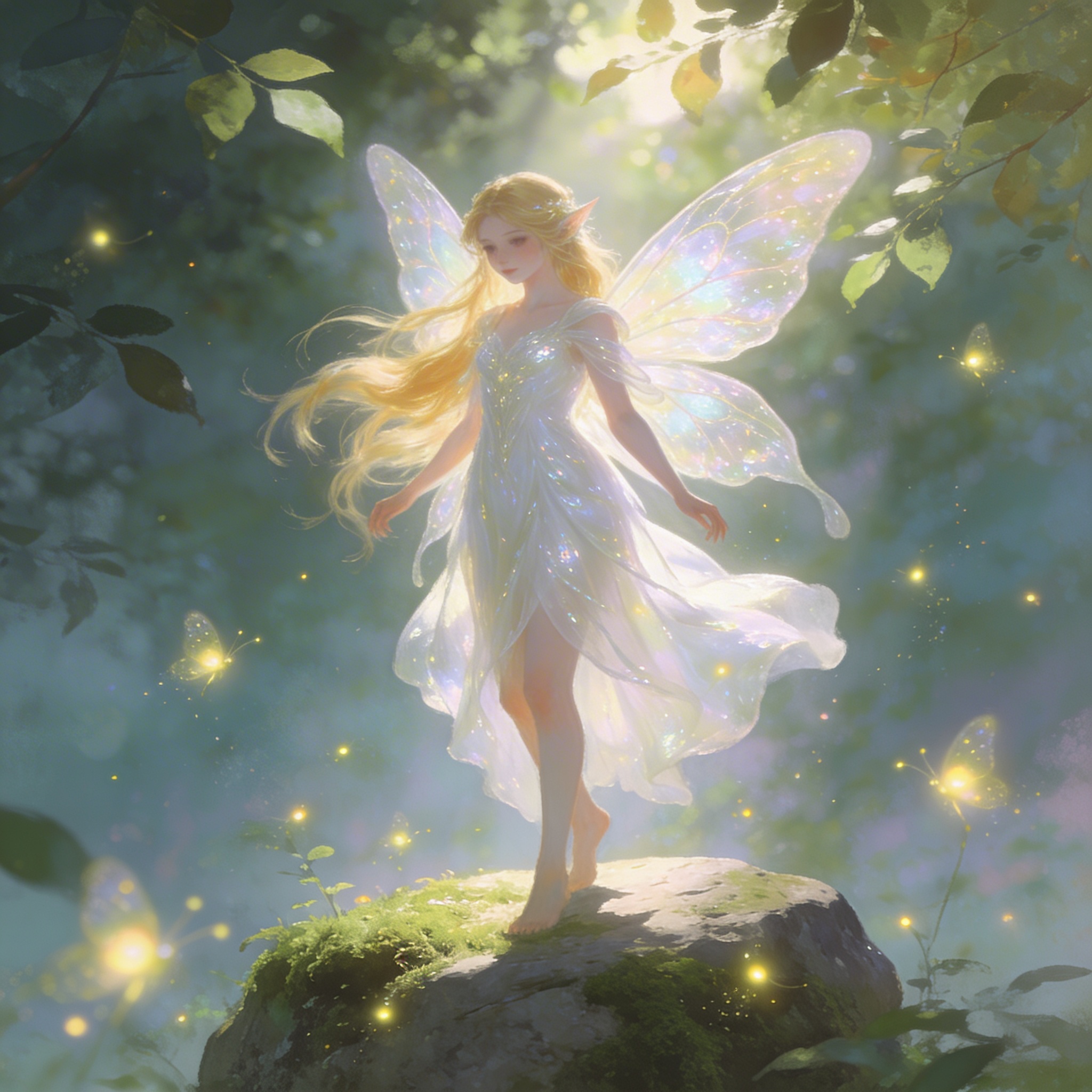 AI generated fairy, model A