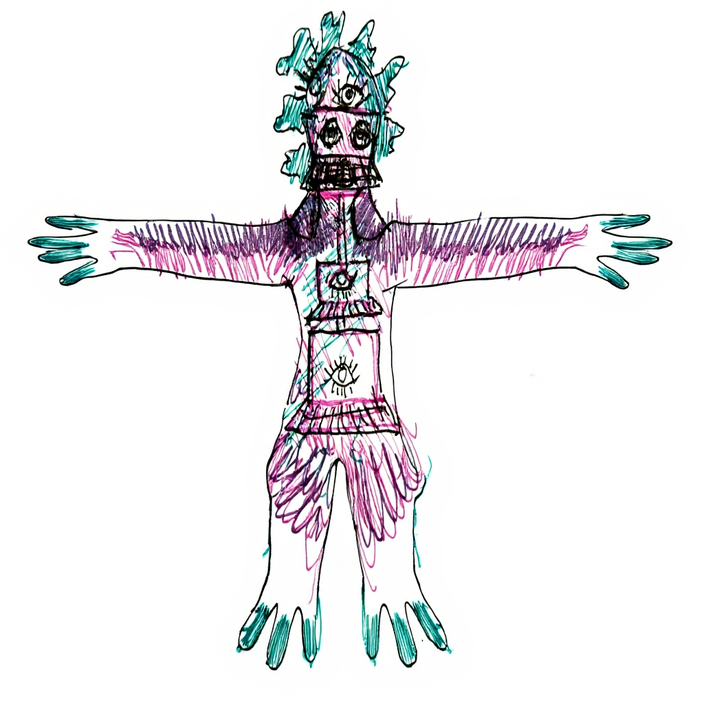 Example of good drawing for 3D conversion